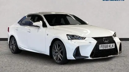 White Used 2017 Lexus IS300h Sport Line Sedan | £16,246 (Fair price)