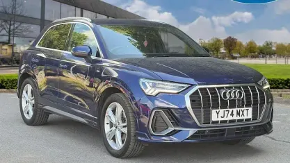 Used Audi Q3 S-Line 150 HP (110 kW) 2024 Blue SUV