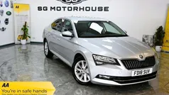 Silver Used 2018 Skoda Superb SE Technology Hatchback | £10,695 (Fair price)