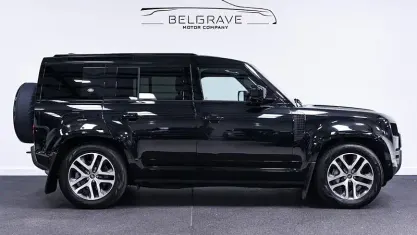 Begagnad Land Rover Defender SE Dynamic 300 HK (220 kW) 2023 Svart SUV