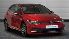 Kings red Used 2023 VW Golf VIII Style Hatchback | £18,290 (Fair price)
