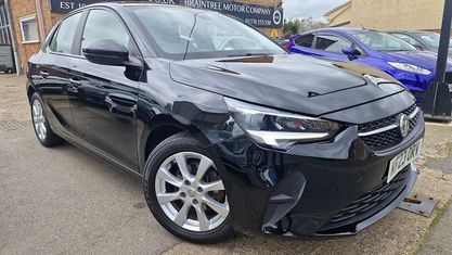 Used Vauxhall Corsa Design Edition 101 HP (74 kW) 2023 Black Hatchback