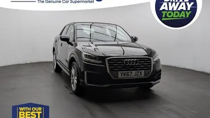 Black Used 2017 Audi Q2 S-Line SUV | £10,550 (Fair price)