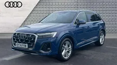 Blue Used 2024 Audi Q7 S-Line SUV | £51,930 (Fair price)