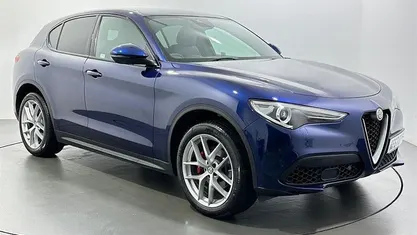 Blue Used 2018 Alfa Romeo Stelvio SUV | £18,985 (Good price)