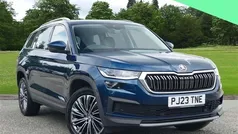 Petrol blue metallic Used 2023 Skoda Kodiaq SE L Executive SUV | £27,995 (Fair price)
