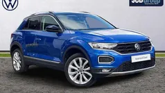 Blue Used 2021 VW T-Roc SEL SUV | £18,995 (Fair price)