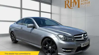 Used Mercedes C250 Sport Edition 204 HP (150 kW) 2014 Silver Coupe