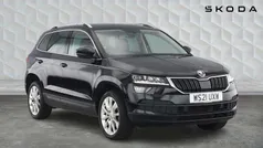 Black Used 2021 Skoda Karoq SE L SUV | £19,530 (Fair price)