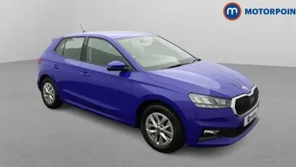 Used Skoda Fabia Comfort 95 HP (69 kW) 2022 Blue Hatchback