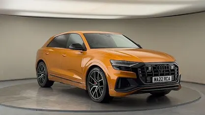 Used Audi SQ8 Black Edition 507 HP (372 kW) 2022 Dragon orange metallic SUV