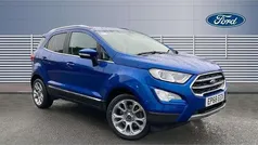 Blue Used 2019 Ford Ecosport Titanium SUV | £9,700 (Fair price)