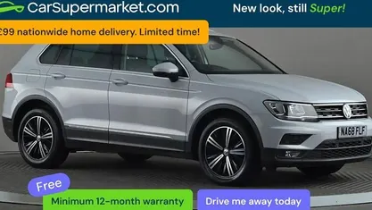 Used VW Tiguan SE 150 HP (110 kW) 2018 Silver SUV