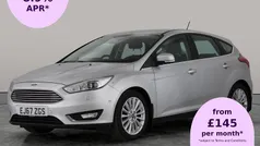 Silver Used 2017 Ford Focus Titanium X Hatchback | £9,247 (Fair price)