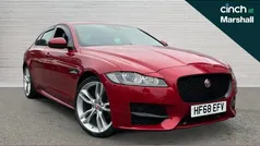 Red Used 2018 Jaguar XF R-Sport Sedan | £14,897 (Fair price)