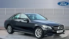 Black Used 2018 Mercedes C220 Sedan | £11,250 (Super price)
