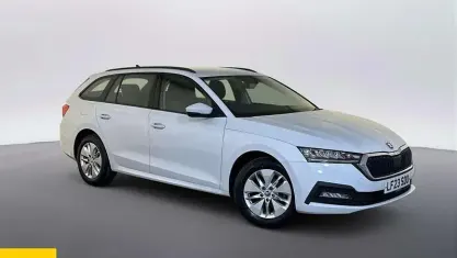 Used Skoda Octavia SE Technology 116 HP (85 kW) 2023 White Estate