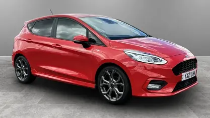 Used Ford Fiesta ST-Line 95 HP (69 kW) 2021 Red Hatchback