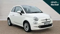 White Used 2023 Fiat 500 Hatchback | £10,367 (Fair price)