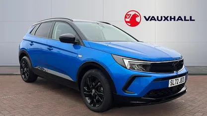 Blue Used 2022 Vauxhall Grandland X GS Line SUV | £13,940 (Fair price)