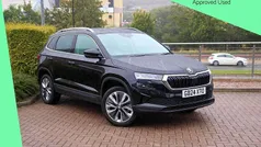 Black magic pearl effect Used 2024 Skoda Karoq SE L SUV | £20,495 (Fair price)