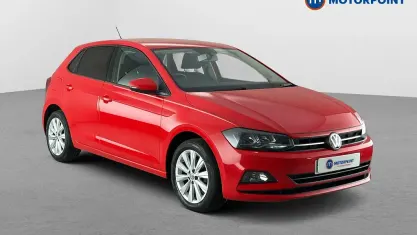 Used VW Polo Match 95 HP (69 kW) 2020 Red Hatchback