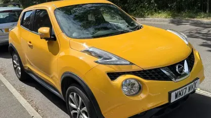 Gebraucht Nissan Juke Tekna 117 PS (86 kW) 2017 Gelb SUV