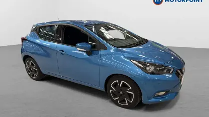 Used Nissan Micra Acenta 92 HP (67 kW) 2022 Blue Hatchback