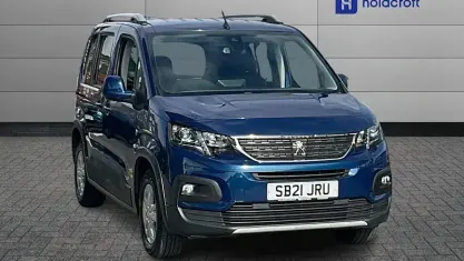 Used Peugeot Rifter Allure Premium 131 HP (96 kW) 2021 Blue MPV