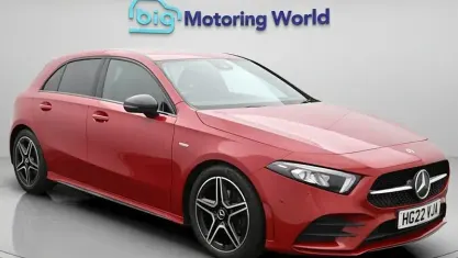 Used Mercedes A180 Executive 136 HP (100 kW) 2022 Red Hatchback