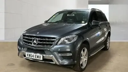 Used Mercedes ML350 AMG line 258 HP (189 kW) 2015 Grey SUV