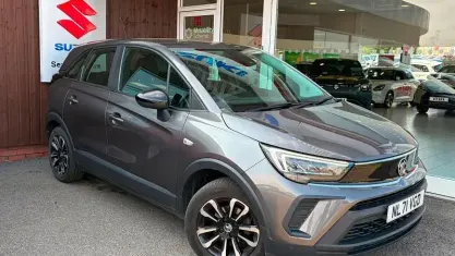 Used Vauxhall Crossland S 83 HP (61 kW) 2021 Grey SUV