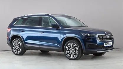Used Skoda Kodiaq SE L Executive 150 HP (110 kW) 2023 Blue SUV