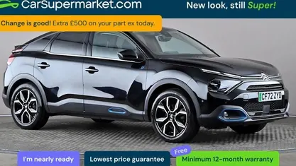 Used Citroën e-C4 Shine 100 kW (136 HP) 2023 Black Hatchback