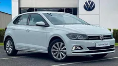 White Used 2021 VW Polo SEL Hatchback | £17,666 (Fair price)