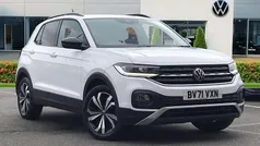 White Used 2021 VW T-Cross Black Edition SUV | £16,999 (Fair price)