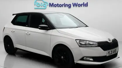 Used Skoda Fabia Monte Carlo 95 HP (69 kW) 2021 White Hatchback