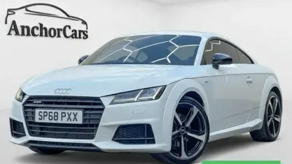 Used Audi TT Black Edition 230 HP (169 kW) 2018 White Coupe
