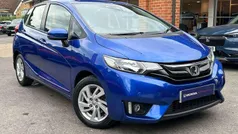 Brilliant sporty blue Used 2017 Honda Jazz SE Hatchback | £9,950 (Fair price)