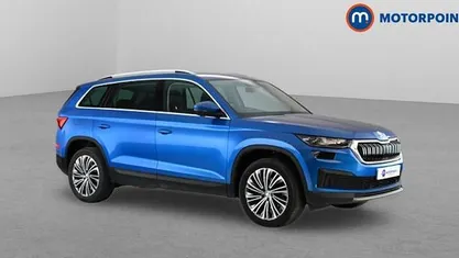 Used Skoda Kodiaq SE L Executive 150 HP (110 kW) 2023 Blue SUV