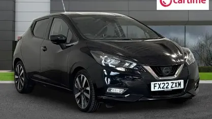 Used Nissan Micra Tekna 92 HP (67 kW) 2022 Black Hatchback