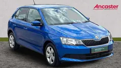 Blue Used 2018 Skoda Fabia SE Hatchback | £9,475 (Fair price)