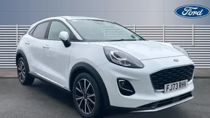 Used Ford Puma Titanium 125 HP (91 kW) 2023 White SUV