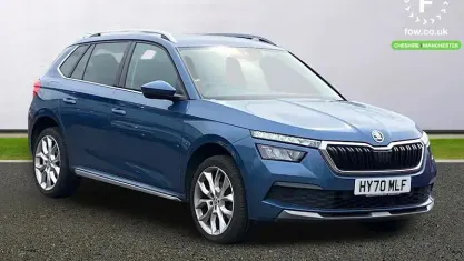 Used Skoda Kamiq SE L 116 HP (85 kW) 2020 Blue SUV
