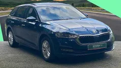 Blue Used 2021 Skoda Octavia SE Technology Estate | £14,890 (Fair price)
