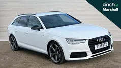 White Used 2018 Audi A4 Black Edition Estate | £11,758