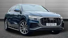 Navarra blue Used 2021 Audi Q8 S-Line SUV | £41,350 (Good price)
