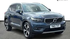 Denim blue Used 2021 Volvo XC40 Inscription SUV | £23,495 (Fair price)