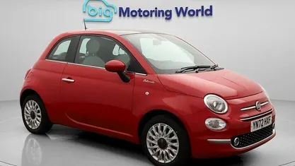 Red Used 2022 Fiat 500 Dolcevita Hatchback | £9,200 (Fair price)