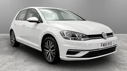 Used VW Golf VII SE 110 HP (80 kW) 2018 Silver Hatchback